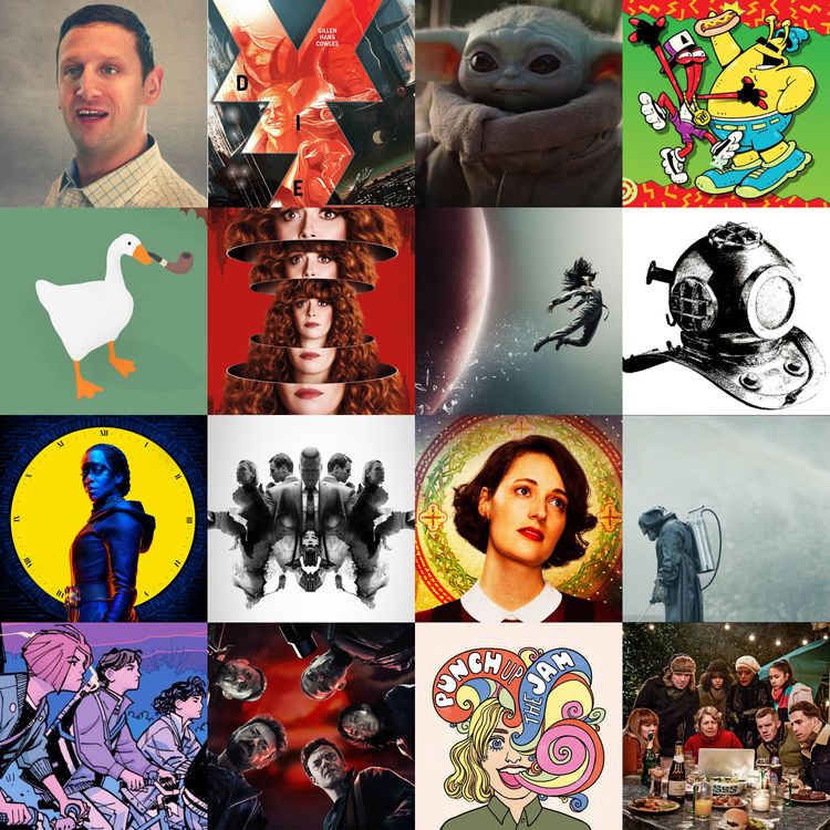 cover art for 54 Melhores de 2019 - No Movies Edition