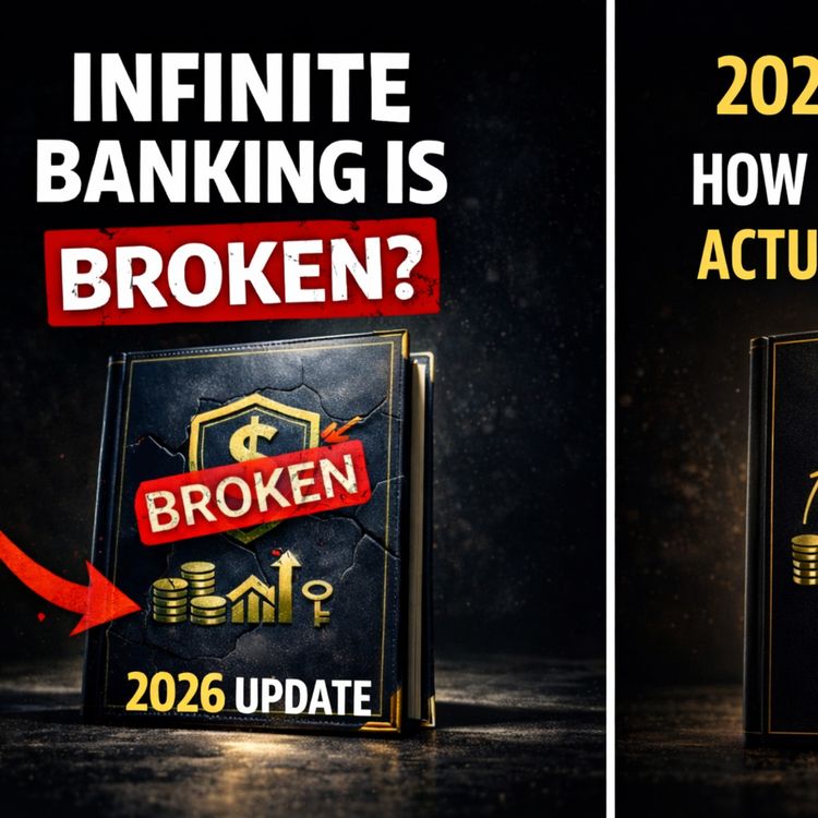 cover art for 2026 Infinite Banking: How to Build Cash Value with Whole Life (90/10 vs 50/50) + Policy Loans