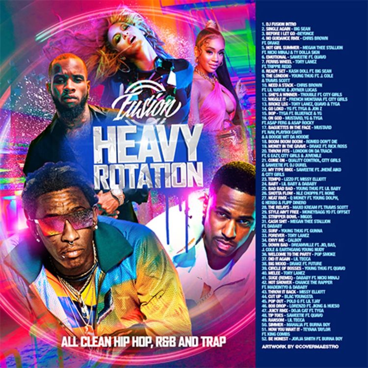 cover art for Heavy Rotation - All Clean Hip Hop, R&B, and Trap!