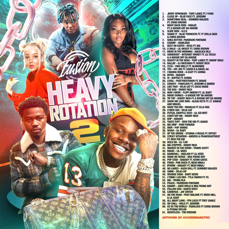 cover art for Heavy Rotation 2 - All Clean Hip Hop, R&B and Trap