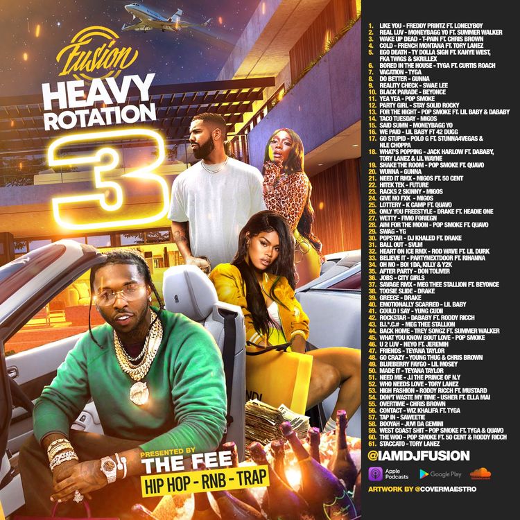 cover art for Heavy Rotation 3  - All Clean Hip Hop/R&B/Trap