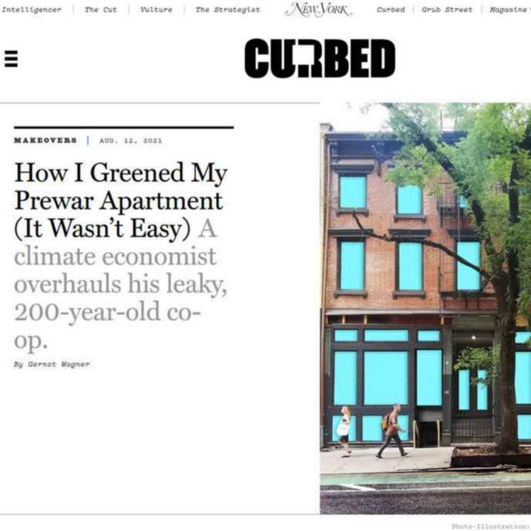 cover art for 497: Don't let judgment and criticism kill action: Gernot Wagner's personal example.