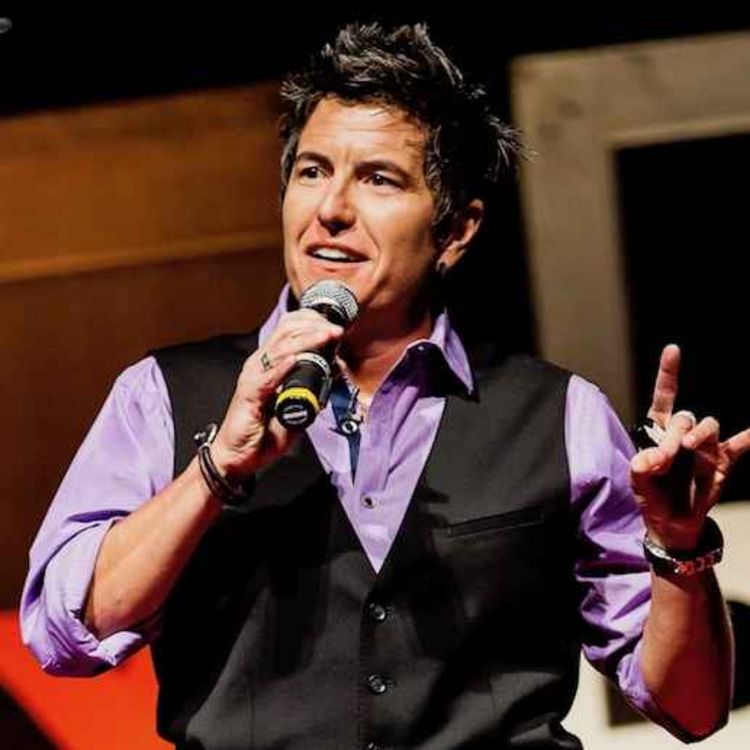 cover art for 590: Ash Beckham, part 1: Being vulnerable, supporting others, growing yourself