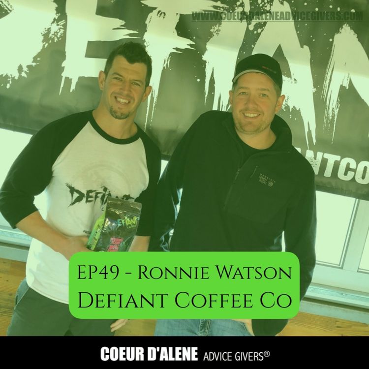 cover art for Never Give Up, Never Give In With Ronnie Watson | Defiant Coffee Co. | 