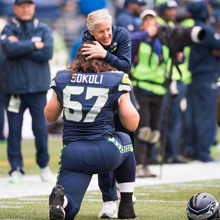 cover art for Seattle Seahawks Head Coach Pete Carroll - Relationship Based Approach to Coaching