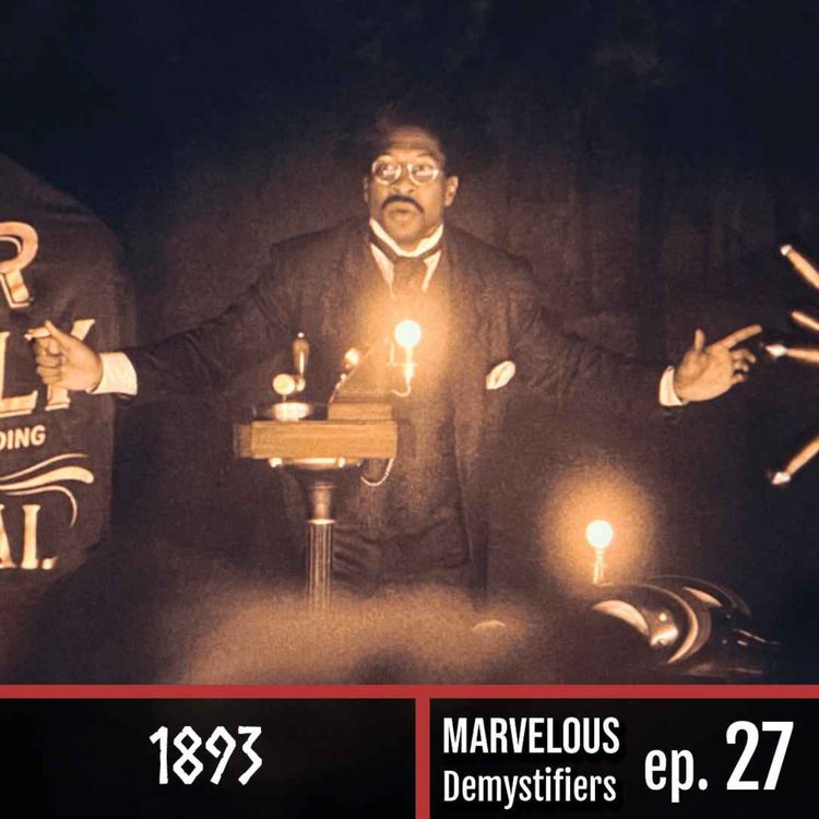 cover art for The Sun, Kronos & The Devil In the White City, 1893 (Loki S2 Ep 3 pt. 1) | Marvelous DeMystifiers 27