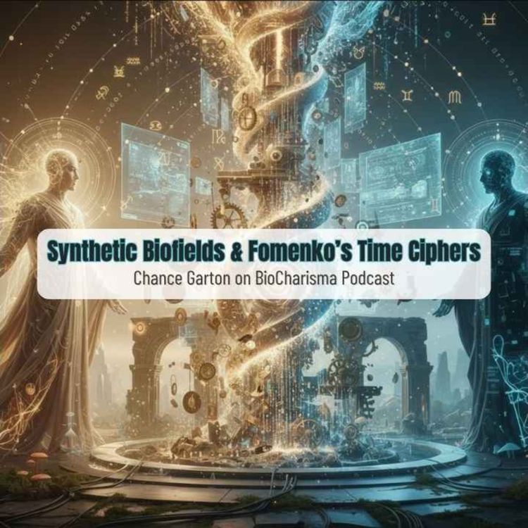 cover art for Synthetic Biofields & Fomenko's Time Ciphers | Chance Garton on BioCharisma