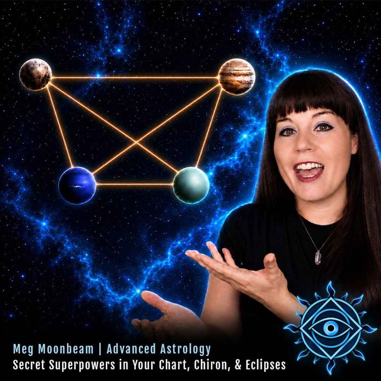 cover art for Secret Superpowers In Your Chart: Chiron, Natal Eclipses, & Advanced Astrology with Meg Moonbeam