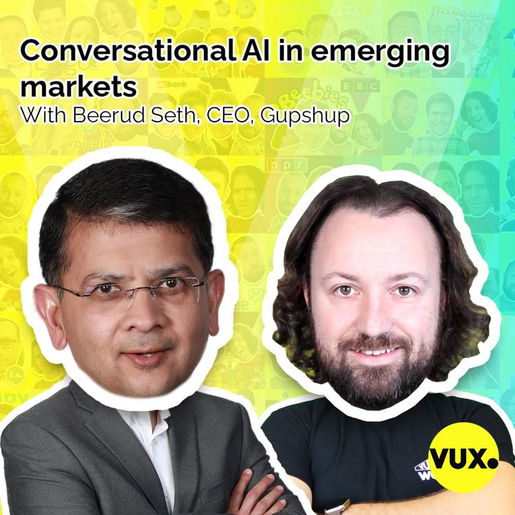 cover art for Conversational AI in emerging markets with Beerud Sheth, CEO, Gupshup