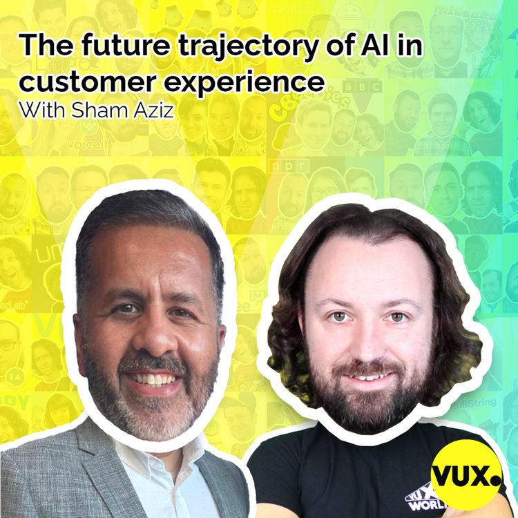 cover art for The future trajectory of AI in customer experience, with Sham Aziz