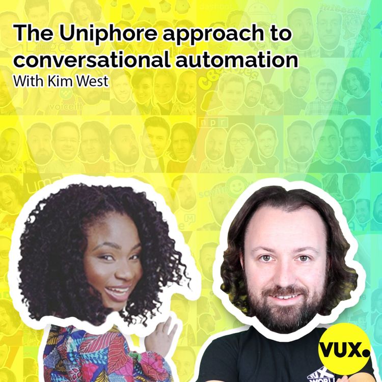 cover art for The Uniphore approach to conversational automation with Kim West