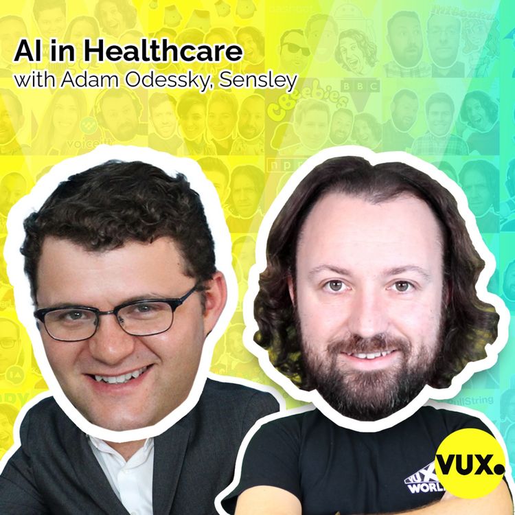 cover art for AI in Healthcare with Adam Odessky, Sensley