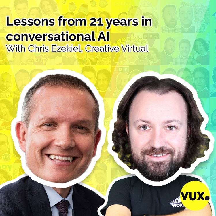 cover art for Lessons from 21 years in conversational AI with Chris Ezekiel