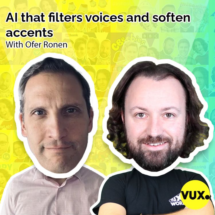 cover art for AI that filters voices and soften accents, with Ofer Ronen