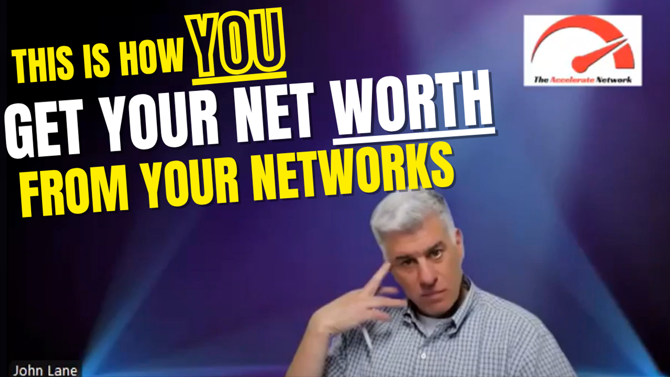 cover art for How You Get Your Net Worth from Your Network