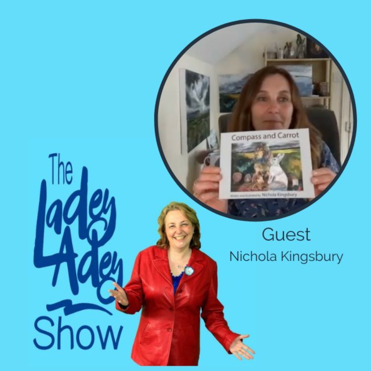 cover art for Compass and Carrot with author Nichola Kingsbury and Ladey Adey