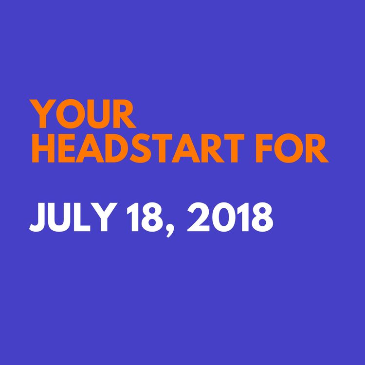 cover art for UPS Tests a Home Access Delivery System, China’s Didi Chuxing Teams up with Booking Holdings, Inkbox Raises $13 Million, plus more for July 18th, 2018