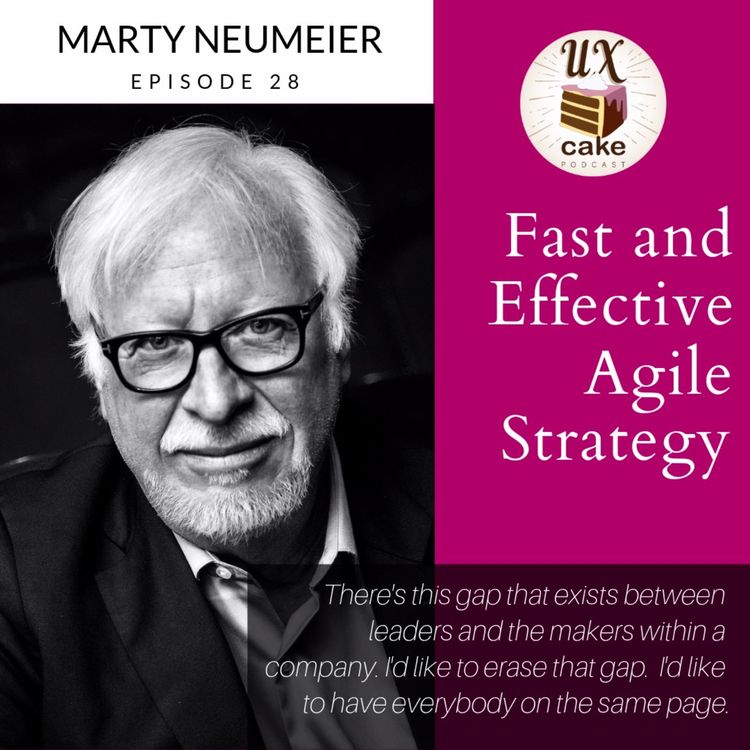 cover art for Fast and effective - Agile Strategy with Marty Neumeier