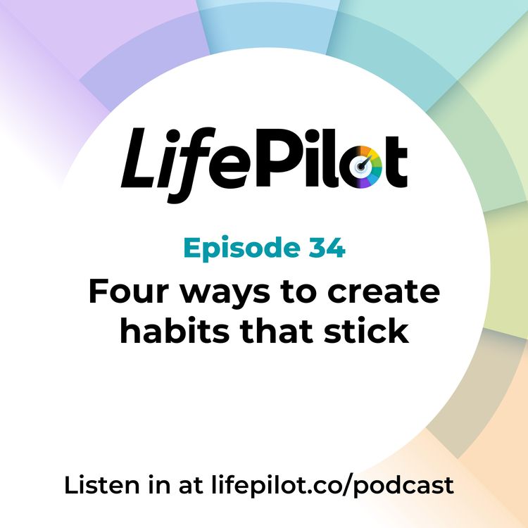 cover art for Eps 34: Four ways to make your habits stick