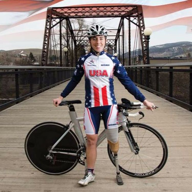 cover art for Paraolynpian Gold Medal Cyclist & Triathlete for Team USA: Meg Fisher