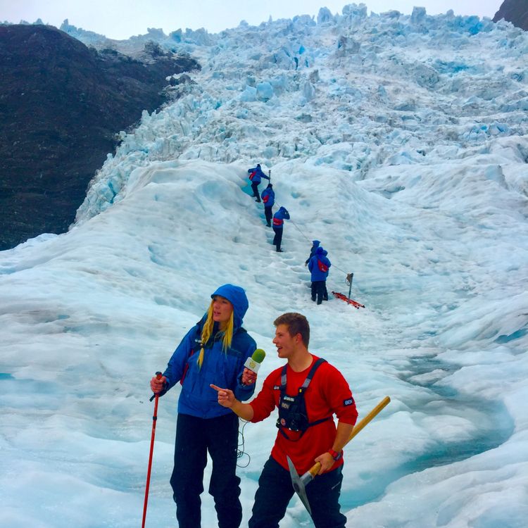 cover art for Live from the Franz Josef Glacier in New Zealand's Southern Alps: Glacier Trekking