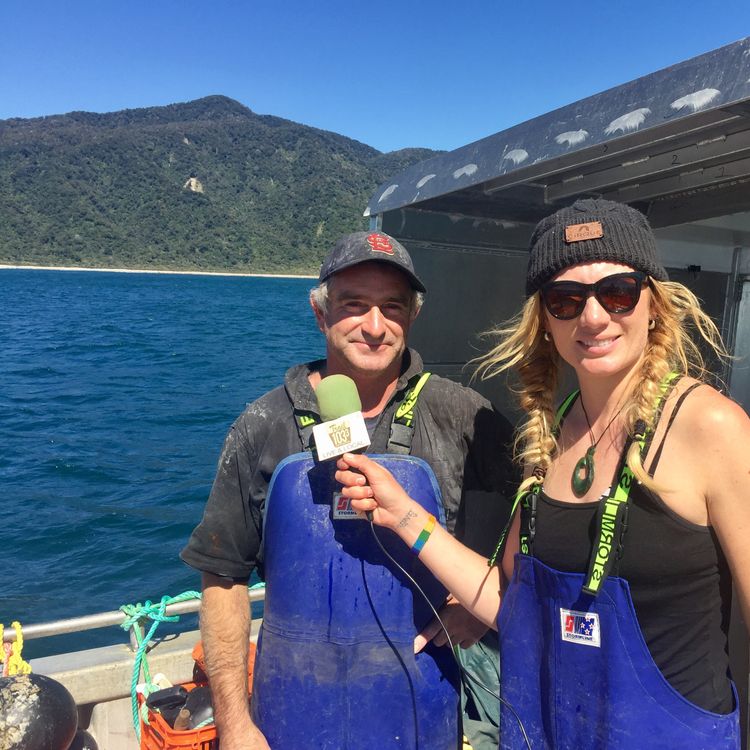 cover art for New Zealand Crayfishing with Possum the fisherman (recorded in the Tasman Sea)