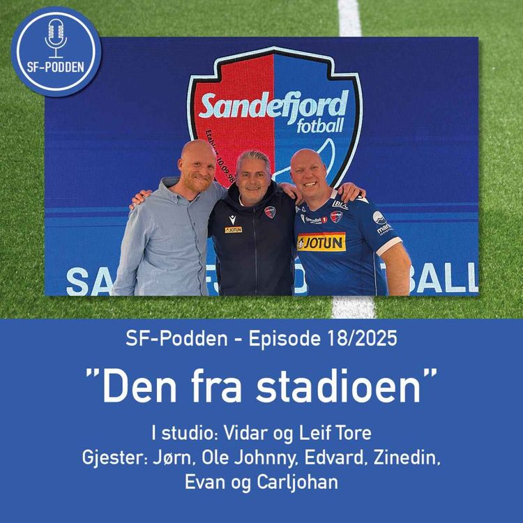 cover art for Episode 18 - Den fra stadioen