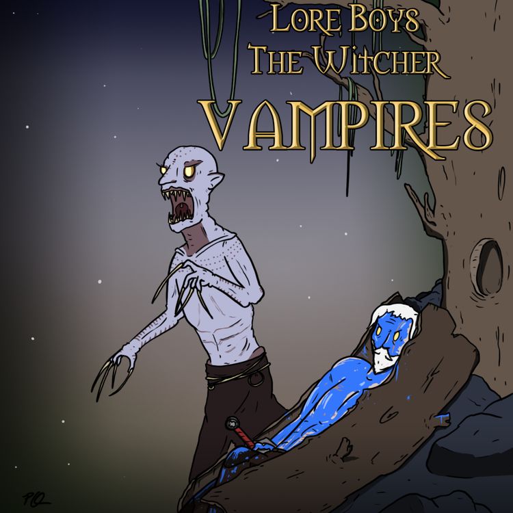 cover art for Witcher Lore - Vampires