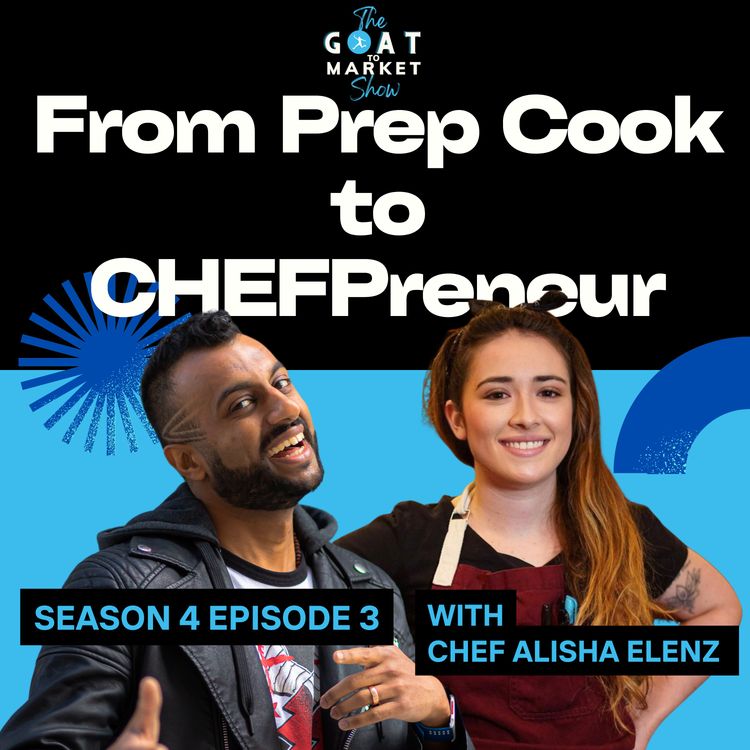 cover art for GTM 4-3: From Prep Cook to Chefpreneur with Chef Alisha Elenz (LIVE from Startup Grind Chicago!)