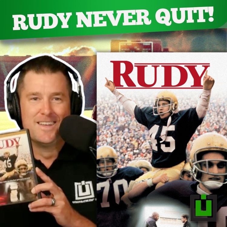 cover art for Rudy Didn't Quit, and Neither Should We! | Summer Movie Series