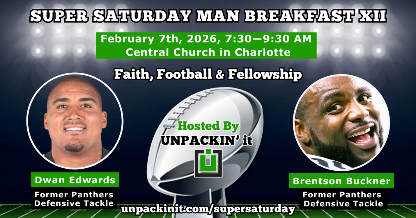 cover art for Special Event: Super Saturday XII with NFL Panel-Brentson Buckner & Dwan Edwards