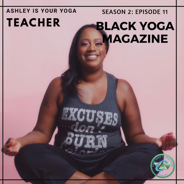 cover art for Ashley Adams and Black Yoga Magazine