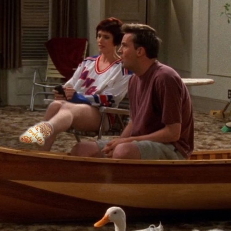 cover art for Friends S4E5 "The One With Joey's New Girlfriend" (1997) - Chandler Spoilers! #480