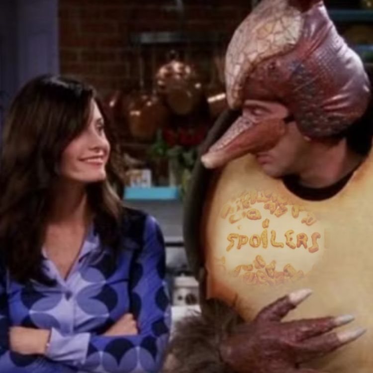 cover art for Friends S7E10 "The One with the Holiday Armadillo" (2000) - Christmas Spoilers! #567