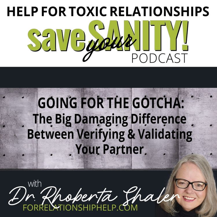 cover art for Going For The Gotcha: The Big Damaging Difference Between Verifying and Validating Your Partner