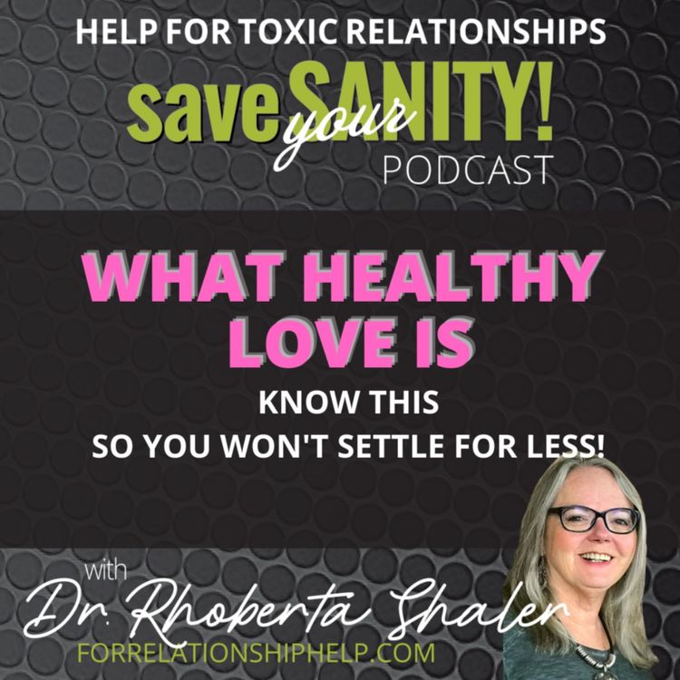 cover art for What Healthy Love Is