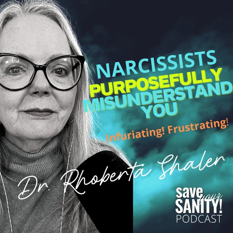cover art for Narcissists PURPOSEFULLY Misunderstand You