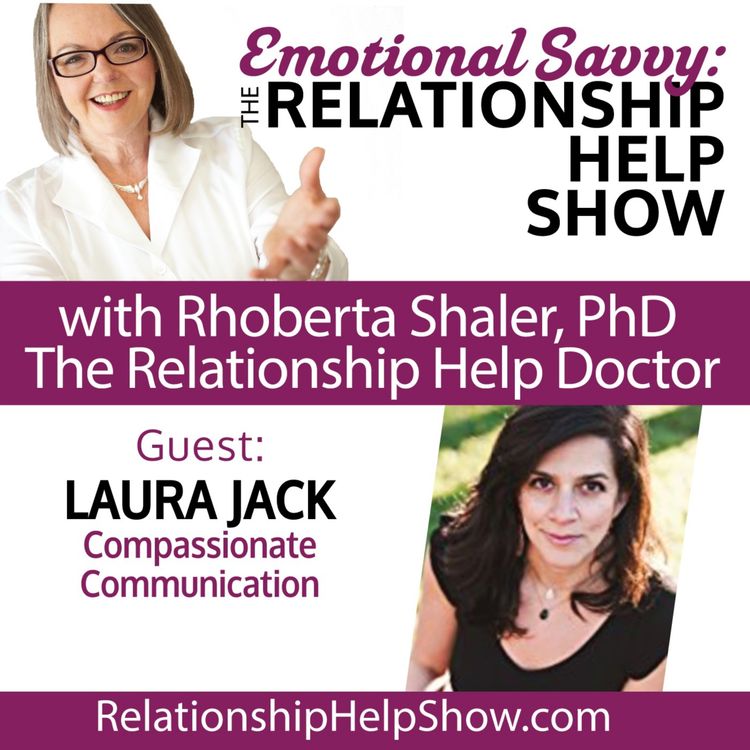 cover art for Compassionate Communication. Guest: Laura Jack