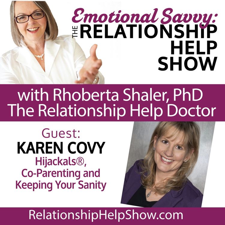 cover art for Co-Parenting and Keeping Your Sanity. Guest: Karen Covy