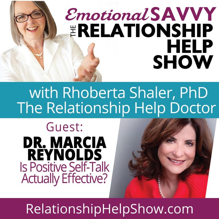 cover art for Is Positive Self-Talk Actually Effective? Brain Stuff!  GUEST: Dr. Marcia Reynolds