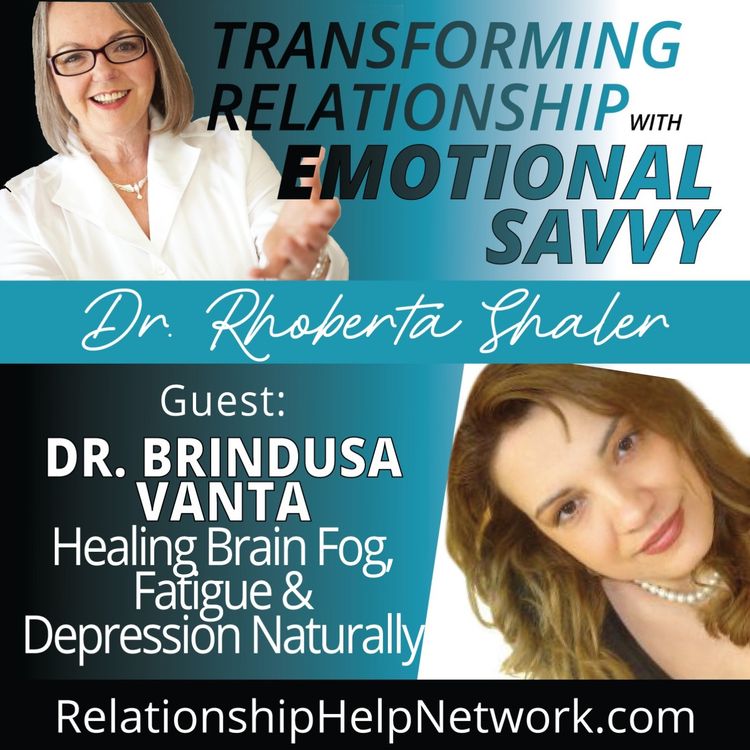 cover art for Healing Brain Fog, Fatigue & Depression Naturally GUEST: Dr. Brindusa Vanta