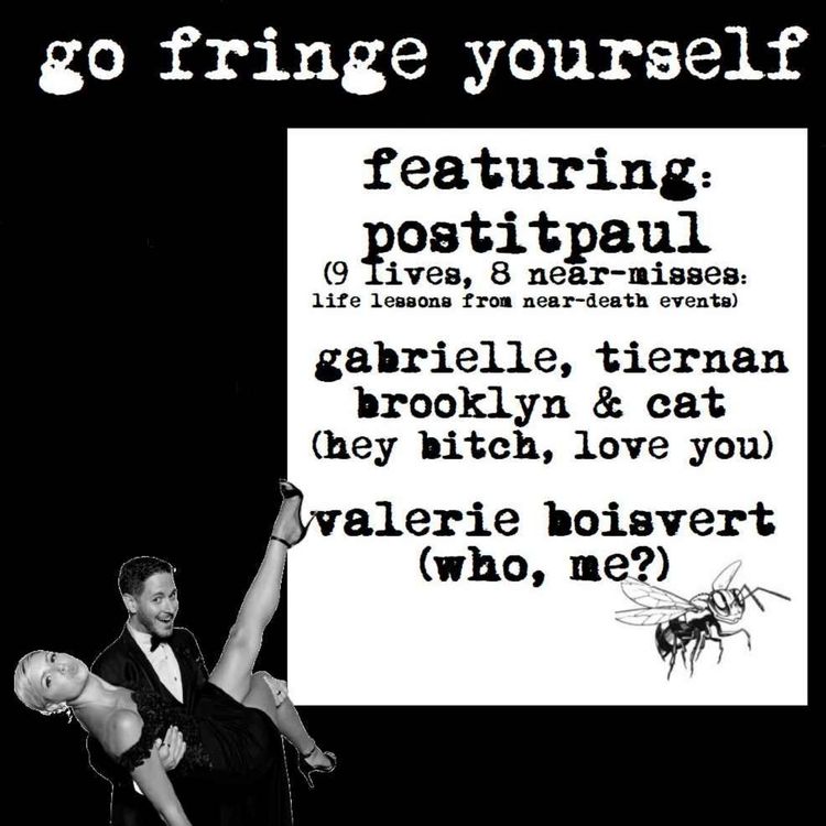 cover art for Go Fringe Yourself 2023: 9 Lives, 8 Near Misses + Hey Bitch, Love You + Who, Me?