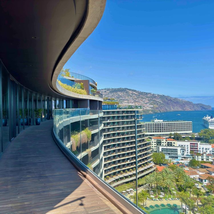 cover art for #027: How to Be Travel Vaccine Savvy, Madeira and Savoy Palace, Green Travel, Fidgeting