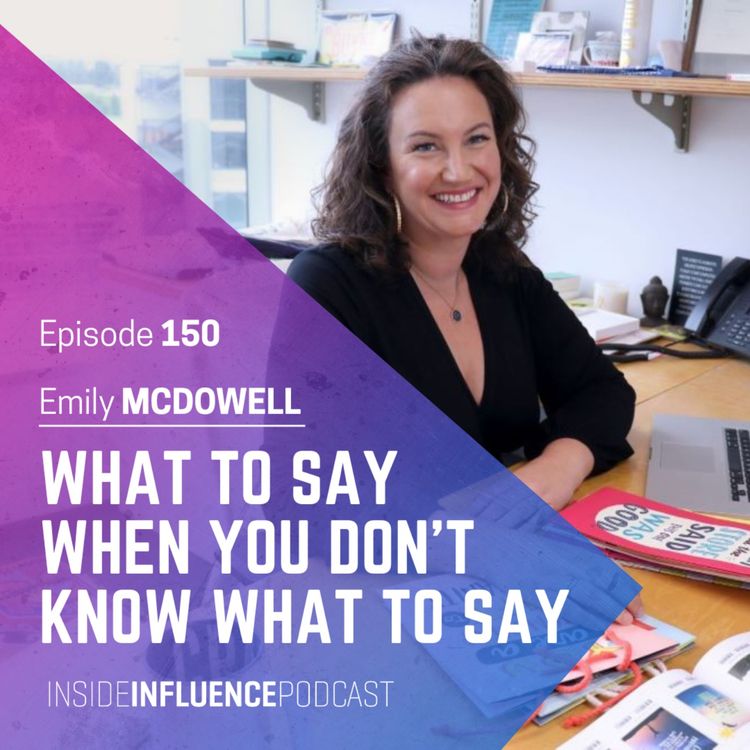 cover art for Emily McDowell - Standing in the unknown and showing up when it's hard