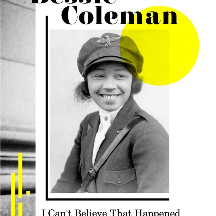 cover art for Bessie Coleman: Aviation History: Black History Month