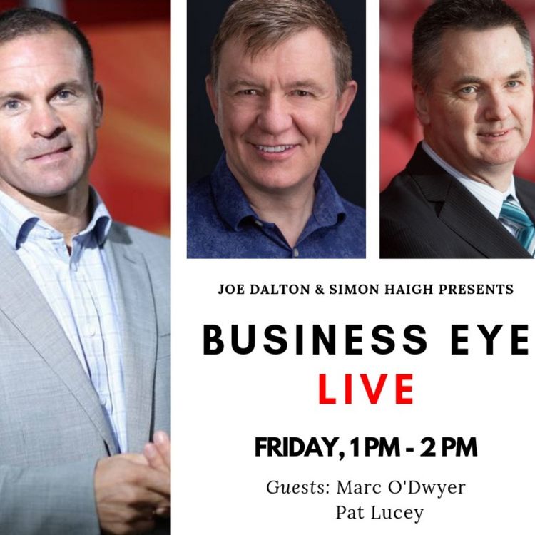 cover art for Business Eye with Marc O'Dwyer and Simon Haigh