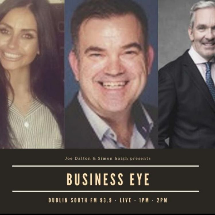 cover art for Business Eye with Claire Harrison, Justin Caffrey and Jason Cooper