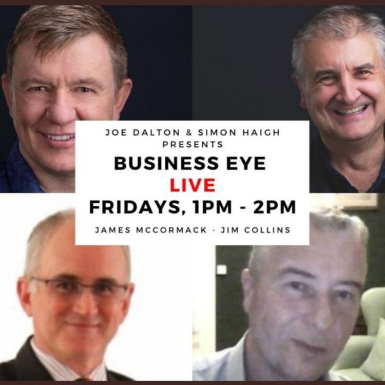 cover art for Business Eye with James McCormack and Jim Collins