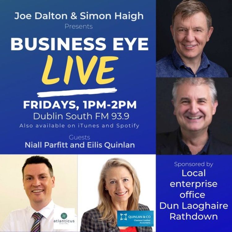 cover art for Business Eye with Eilis Quinlan and Niall Parfitt