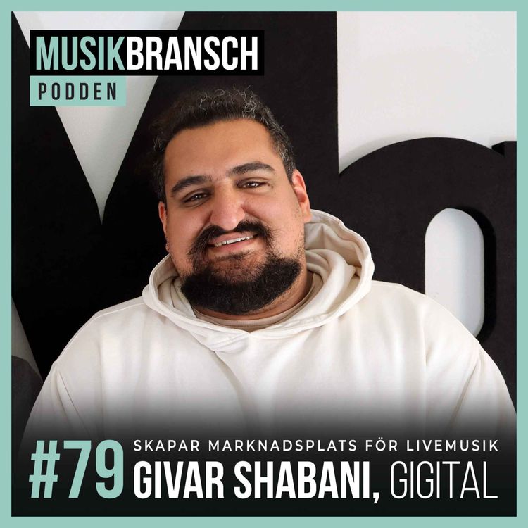 cover art for 79. Skapar marknadsplats för livemusik - Givar Shabani, Gigital [Kort]